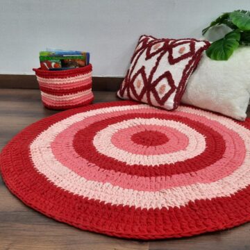 AVICARK NIT007A BEIGE RED 4X4 ROUND