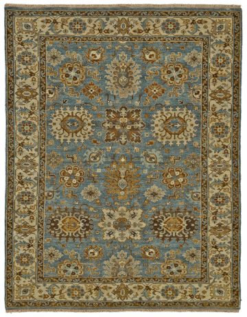 6159 MEDIUM BLUE/IVORY