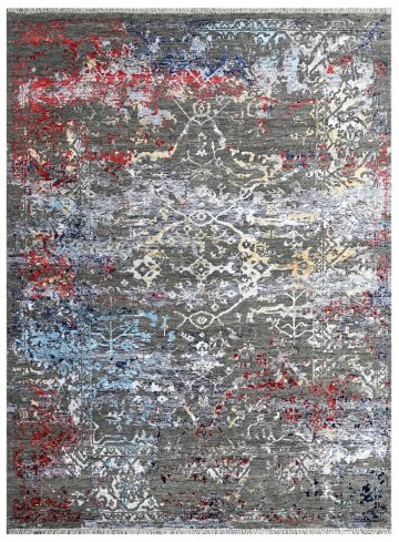 KRZ-59 CHARCOAL MULTI 5X8