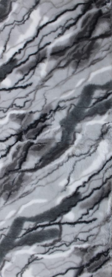 RABIT FUR TEXTURED GREY 2X5