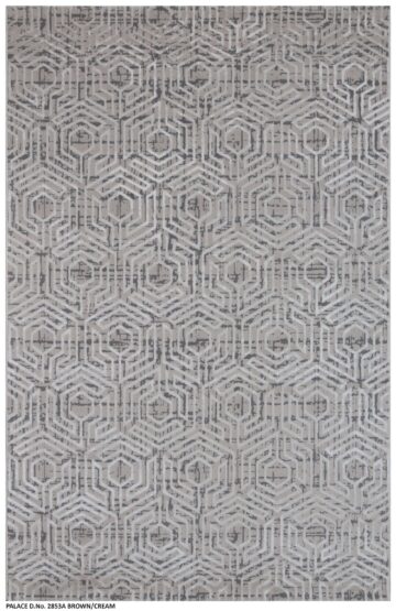 PALACE 2853A BROWN BEIGE