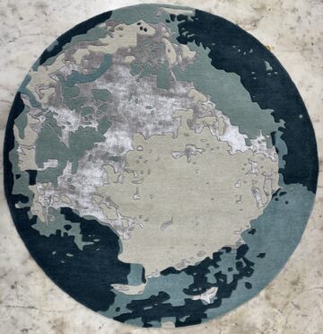 D-11 GREY GREEN ROUND 5X5