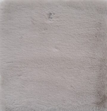 RABBIT FUR BROWN 7X10