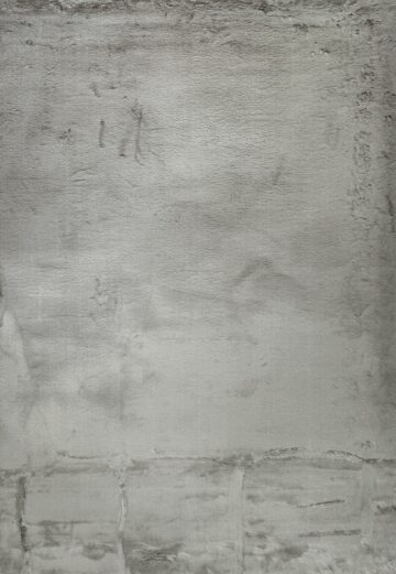 RABBIT FUR LIGHT GREY 7X10