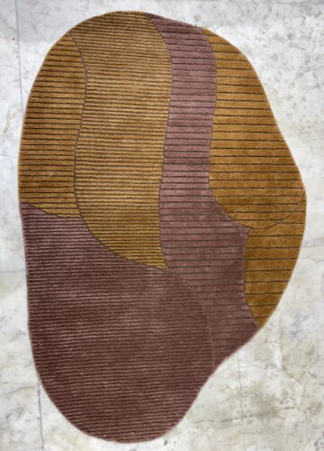 SHP-106 BROWN MAUVE 5X8