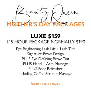 A Mother’s Day – Luxe Package