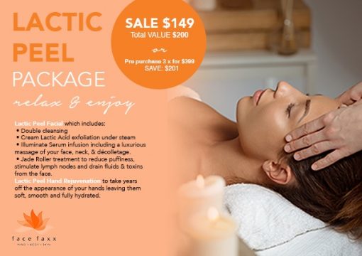 Lactic Peel Package x three