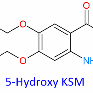 Chemical Structure of Erlotinib 5-Hydroxy KSM