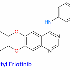 Chemical Structure of Acetyl Erlotinib ,1354727-63-1