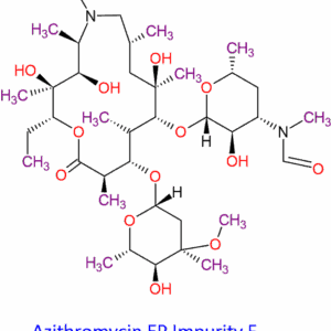 Chemical Structure of Azithromycin Impurity-F , 612069-28-0