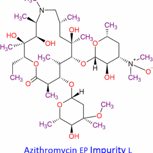 Chemical Structure of Azithromycin Impurity-L , 90503-06-3
