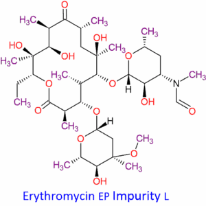 Chemical Structure of Erythromycin Impurity-L , 127955-44-6