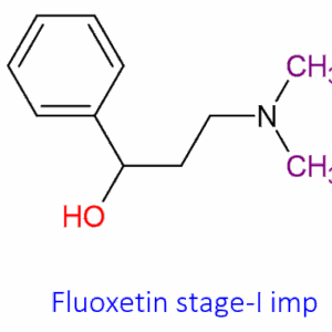 Chemical Structure of Fluoxetin Stage-I Imp , 5554-64-3