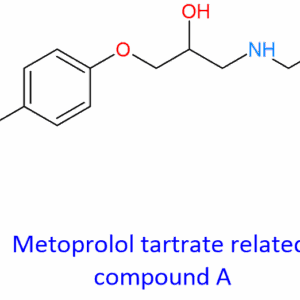 Chemical Structure of Metoprolol Tartrate Related Compound A , 109632-08-8