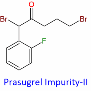 Chemical Structure of Prasugrel Impurity-II , 1373350-57-2