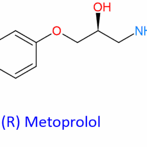 Chemical Structure of (R) Metoprolol , 81024-42-2