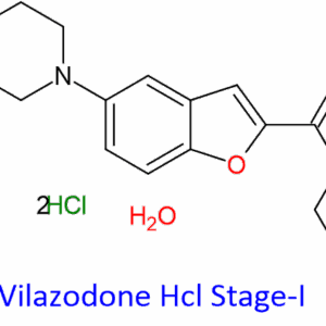 Chemical Structure of Vilazodone Hcl Stage-I