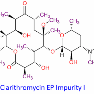 Chemical Structure of Clarithromycin EP Impurity I 118058-74-5