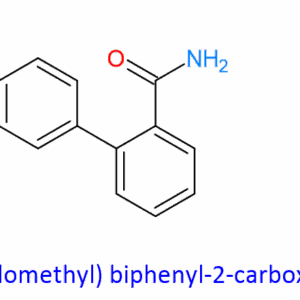 Chemical Structure of 4′-(Azidomethyl) Biphenyl-2-Carboxamide