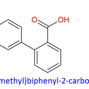 Chemical Structure of 4′-(Azidomethyl)Biphenyl-2-Carboxylic Acid