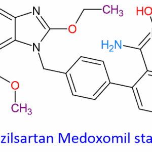 Chemical Structure of "Azilsartan Medoxomil Stage-I 147403-65-4