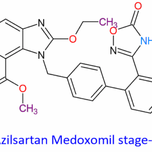 Chemical Structure of Azilsartan Medoxomil Stage-II 147403-52-9