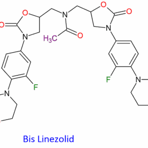 Chemical Structure of Bis Linezolid 908143-04-4