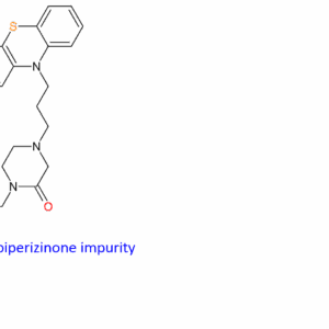 Chemical Structure of Fluphenazine Piperizinone Impurity