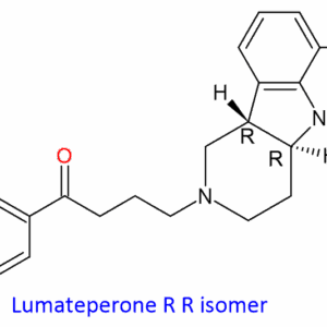 Chemical Structure of Lumateperone R R Isomer 1576240-16-8