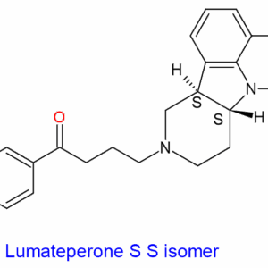Chemical Structure of Lumateperone S S Isomer 1576240-15-7