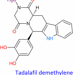 Chemical Structure of Tadalafil Demethylene 171489-03-5