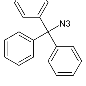 Chemical Structure of Trityl Azide 14309-25-2