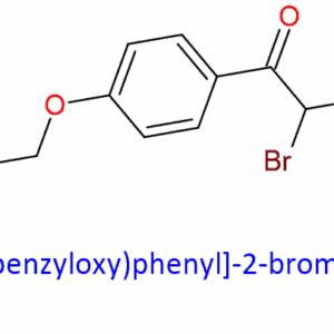 Chemical Structure of 1-[4-(Benzyloxy)Phenyl]-2-Chloropropan-1-One 111000-54-5