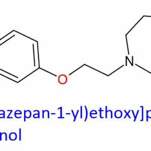 Chemical Structure of "{4-[2-(Azepan-1-Yl)Ethoxy]Phenyl}Methanol 223251-16-9 "