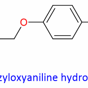 Chemical Structure of 4-Benzyloxyaniline Hydrochloride 51388-20-6