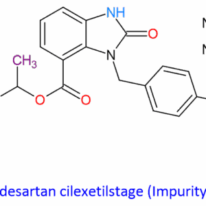 Chemical Structure of Candesartan Cilexetilstage (Impurity-III) 869631-11-8