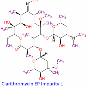 Chemical Structure of Clarithromycin EP Impurity L 127253-05-8