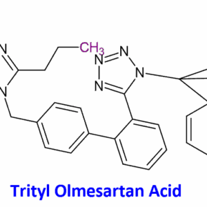 Chemical Structure of Trityl Olmesartan Acid 761404-85-7