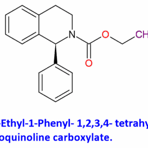 (1S)-Ethyl-1-Phenyl- 1,2,3,4-tetrahydro-2-isoquinoline carboxylate.