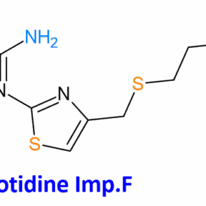 Chemical Structure Famotidine Imp.F Chemical Molecular Formula C8H12N4O2S2