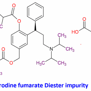 Chemical Structure of Fesoterodine Fumarate CAS NO. 1208313-13-6