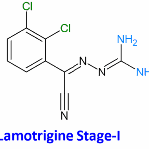 Chemical Structure of Lamotrigine Stage-I , CAS NO. 84689-20-3