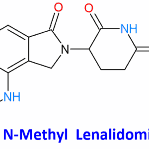 Chemical Structure of N-Methyl Lenalidomide , CAS NO. 2197421-58-0