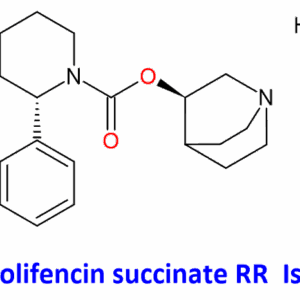 Chemical Structure of Solifencin Succinate RR Isomer, CAS NO. 862207-70-3