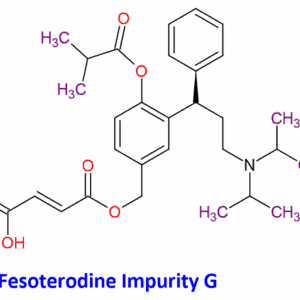 Chemicle Structure of Fesoterodine Impurity G, Molecular Formula C30H39NO6
