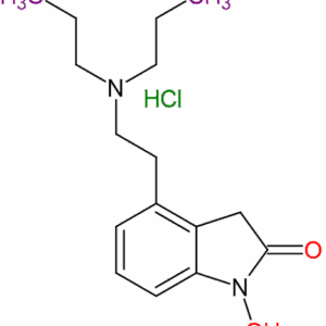 Chemical Structure of N-Hydroxy Ropinirol Hydrochloride Molecular Formula C16H25ClN2O2