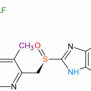 Chemical Structure of Dexlansoprazole Molecular Formula C16H14F3N3O2S