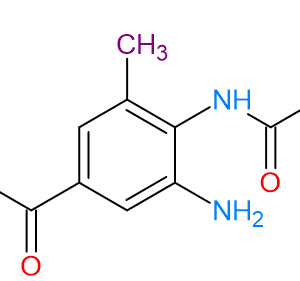 Methyl 3-amino-4-(butanoylamino)-5-methylbenzoate