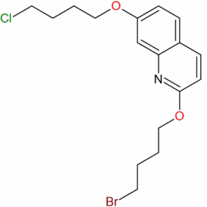 2-(4-bromobutoxy)-7-(4-chlorobutoxy)quinoline