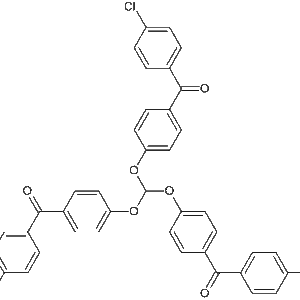((Methanetriyltris(benzene-4,1-diyl))tris((4-chlorophenyl)methanone)
